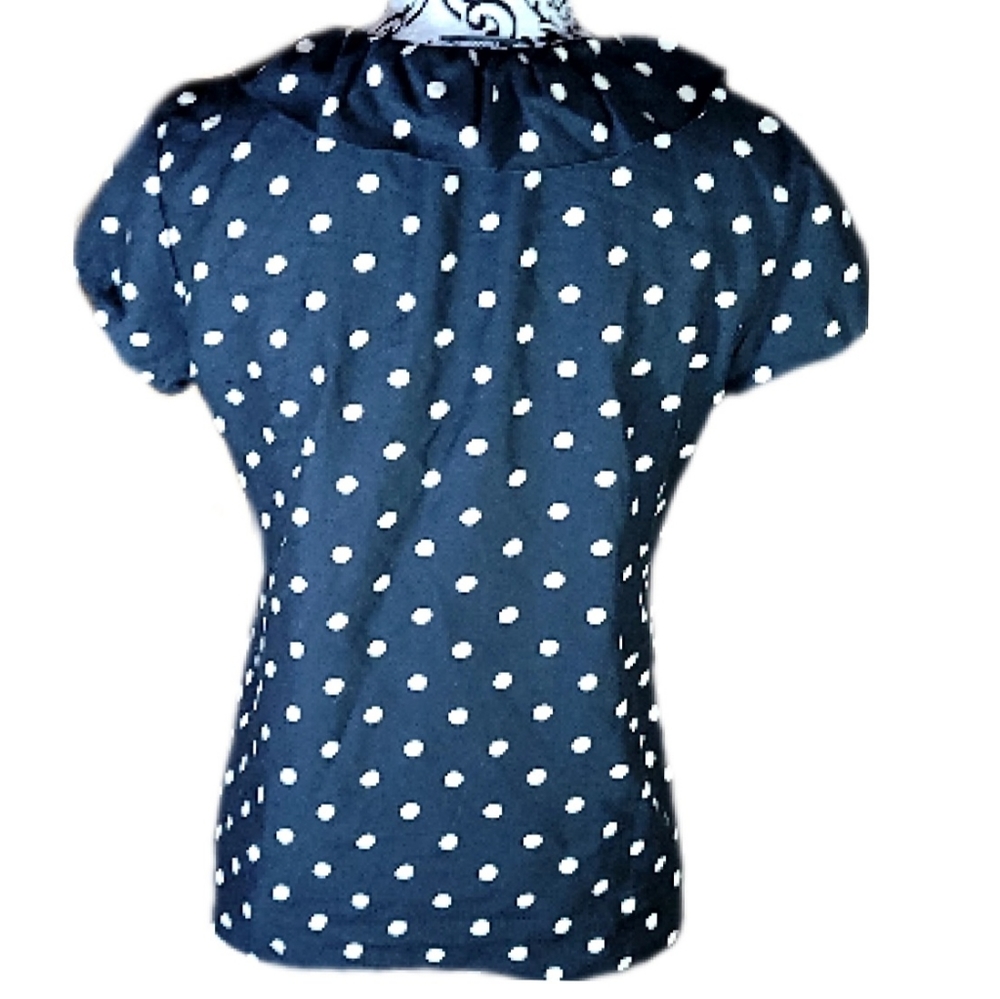 Moschino Polka-Dot Blouse Basic - image 3